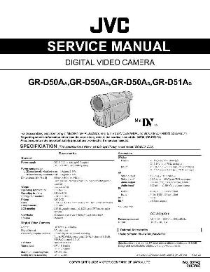 Сервисная инструкция JVC GR-D50, GR-D51 ― Manual-Shop.ru