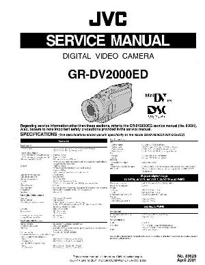 Service manual JVC GR-DV2000ED ― Manual-Shop.ru
