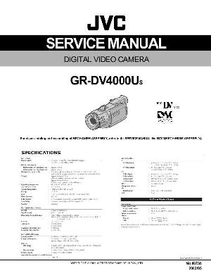 Сервисная инструкция JVC GR-DV4000U ― Manual-Shop.ru