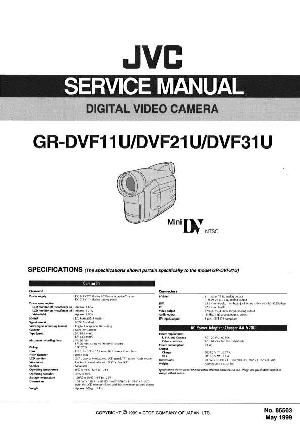 Сервисная инструкция JVC GR-DVF11U, GR-DVF21U, GR-DVF31U ― Manual-Shop.ru
