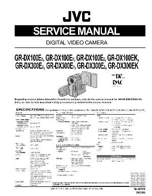 Сервисная инструкция JVC GR-DX100E, GR-DX300E ― Manual-Shop.ru