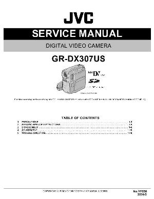 Сервисная инструкция JVC GR-DX307US ― Manual-Shop.ru