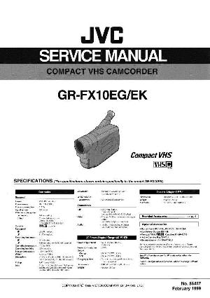 Сервисная инструкция JVC GR-FX10EG, EK ― Manual-Shop.ru