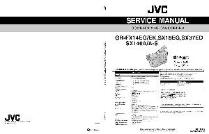 Сервисная инструкция JVC GR-FX14E, GR-SX18E, GR-SX37E, GR-SX140A ― Manual-Shop.ru