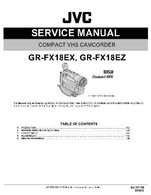 Сервисная инструкция JVC GR-FX18EX EZ ― Manual-Shop.ru