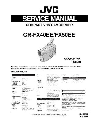 Сервисная инструкция JVC GR-FX40EE, GR-FX50EE ― Manual-Shop.ru