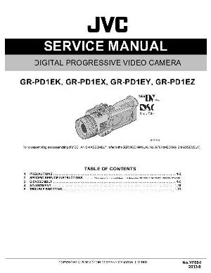 Сервисная инструкция JVC GR-PD1E ― Manual-Shop.ru