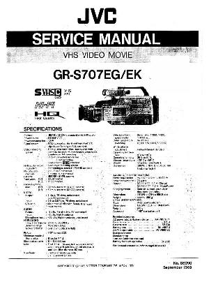 Service manual JVC GR-S707EG, EK ― Manual-Shop.ru