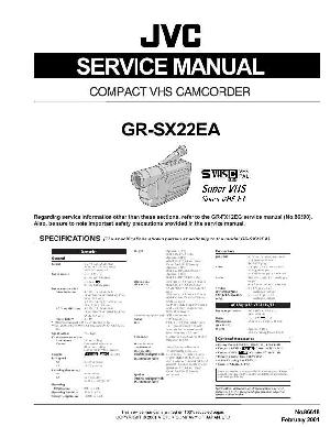 Service manual JVC GR-SX22EA ― Manual-Shop.ru