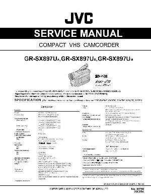 Сервисная инструкция JVC GR-SX897U ― Manual-Shop.ru