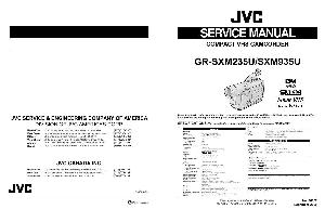 Service manual JVC GR-SXM235U, GR-SXM935U ― Manual-Shop.ru