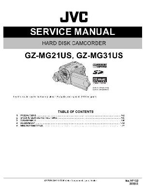 Сервисная инструкция JVC GZ-MG21US, GZ-MG31US ― Manual-Shop.ru