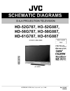 Service manual JVC HD-52G787, HD-52G887, HD-56G787, HD-56G887 ― Manual-Shop.ru