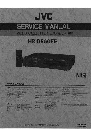 Сервисная инструкция JVC HR-D560EE ― Manual-Shop.ru