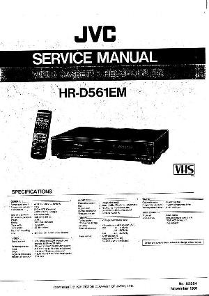 Сервисная инструкция JVC HR-D561EM ― Manual-Shop.ru