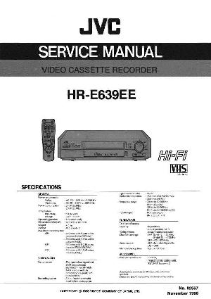 Сервисная инструкция JVC HR-E639EE ― Manual-Shop.ru
