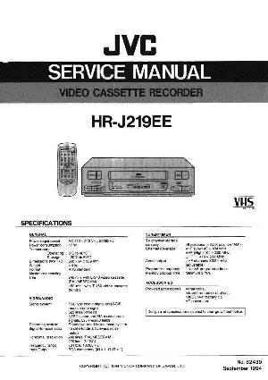 Service manual JVC HR-J219EE ― Manual-Shop.ru
