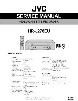 Сервисная инструкция JVC HR-J278EU ― Manual-Shop.ru