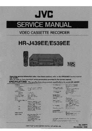 Сервисная инструкция JVC HR-J439EE, HR-E539EE ― Manual-Shop.ru