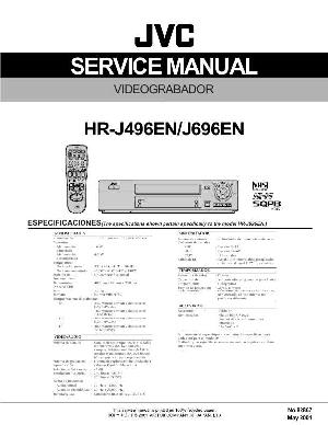 Сервисная инструкция JVC HR-J496EN, HR-J696EN ― Manual-Shop.ru