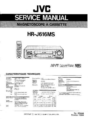 Сервисная инструкция JVC HR-J616MS ― Manual-Shop.ru
