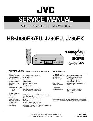 Service manual JVC HR-J680EK, HR-J680EU, HR-J780EU, HR-J785EK ― Manual-Shop.ru