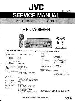Сервисная инструкция JVC HR-J758E ― Manual-Shop.ru