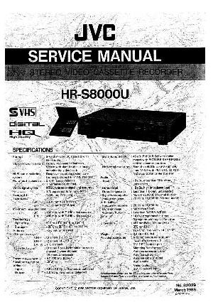 Сервисная инструкция JVC HR-S8000U ― Manual-Shop.ru