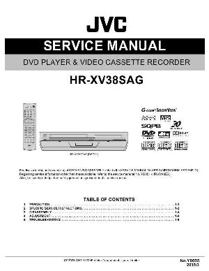 Сервисная инструкция JVC HR-XV38SAG ― Manual-Shop.ru
