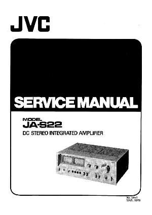 Сервисная инструкция JVC JA-S22 ― Manual-Shop.ru