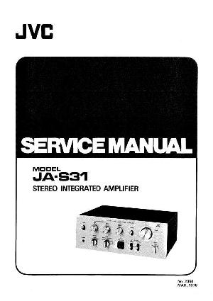 Сервисная инструкция JVC JA-S31 ― Manual-Shop.ru