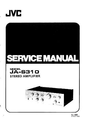 Сервисная инструкция JVC JA-S310 ― Manual-Shop.ru
