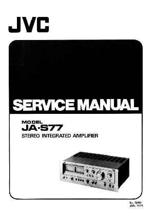 Сервисная инструкция JVC JA-S77 ― Manual-Shop.ru