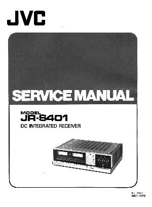 Сервисная инструкция JVC JR-S401 ― Manual-Shop.ru