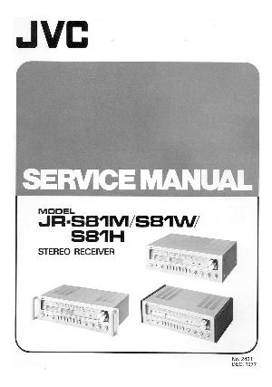 Сервисная инструкция JVC JR-S81 ― Manual-Shop.ru