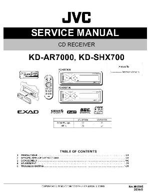 Сервисная инструкция JVC KD-AR7000, KD-SHX700 ― Manual-Shop.ru