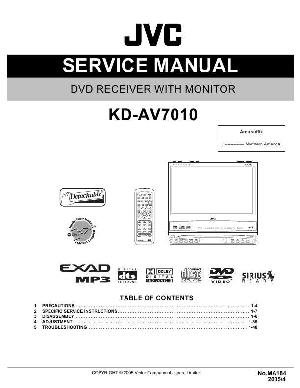Сервисная инструкция JVC KD-AV7010 ― Manual-Shop.ru