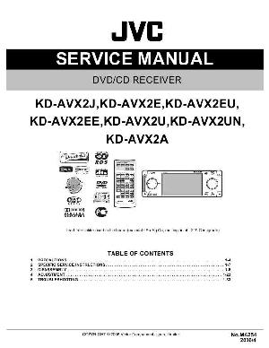 Сервисная инструкция JVC KD-AVX2EE ― Manual-Shop.ru