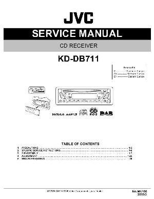 Сервисная инструкция JVC KD-DB711 ― Manual-Shop.ru