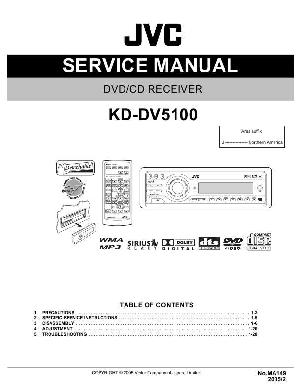 Сервисная инструкция JVC KD-DV5100 ― Manual-Shop.ru
