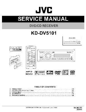 Сервисная инструкция JVC KD-DV5101 ― Manual-Shop.ru