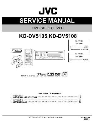 Сервисная инструкция JVC KD-DV5105, KD-DV5108 ― Manual-Shop.ru