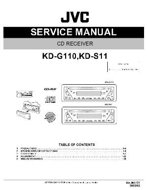 Сервисная инструкция JVC KD-G110, KD-S11 ― Manual-Shop.ru