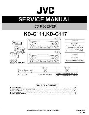 Сервисная инструкция JVC KD-G111, KD-G117 ― Manual-Shop.ru