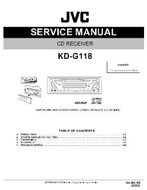 Сервисная инструкция JVC KD-G118 ― Manual-Shop.ru