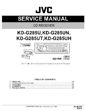 Сервисная инструкция JVC KD-G285U ― Manual-Shop.ru