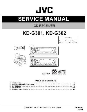 Сервисная инструкция JVC KD-G301, KD-G302 ― Manual-Shop.ru