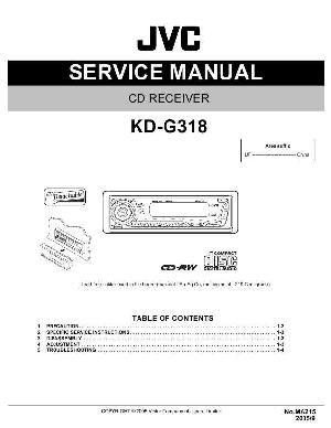 Сервисная инструкция JVC KD-G318 ― Manual-Shop.ru