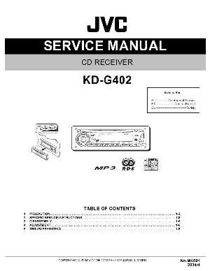 Сервисная инструкция JVC KD-G402 ― Manual-Shop.ru