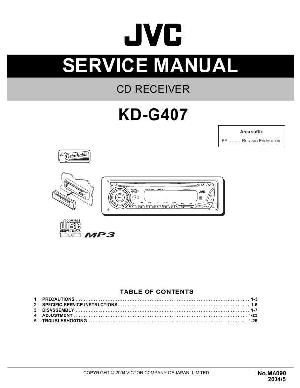 Сервисная инструкция JVC KD-G407 ― Manual-Shop.ru